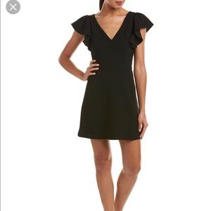 BCBG Black A Line Cocktail Dress - size 4